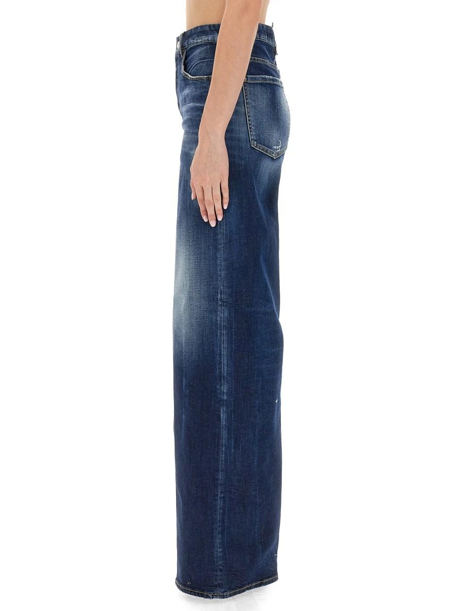 DSQUARED JEANS TRAVELLER IN DENIM DI COTONE
