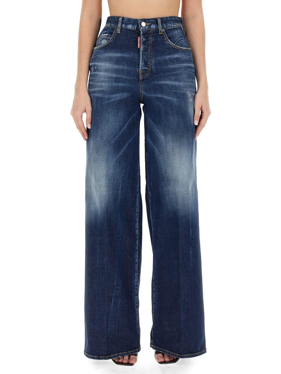 DSQUARED JEANS TRAVELLER IN DENIM DI COTONE