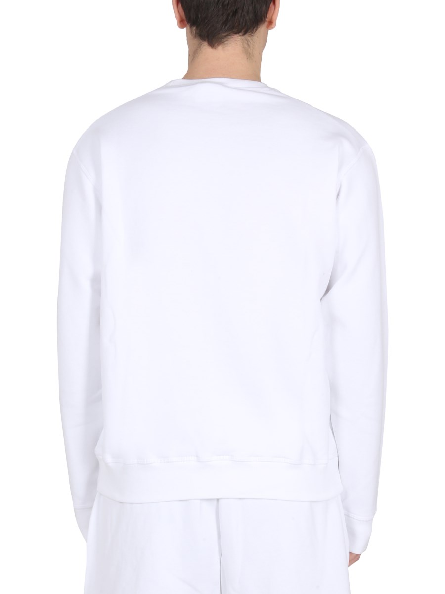 DSQUARED MAGLIA GIROCOLLO IN COTONE