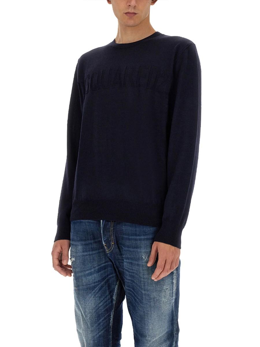 DSQUARED MAGLIA IN LANA
