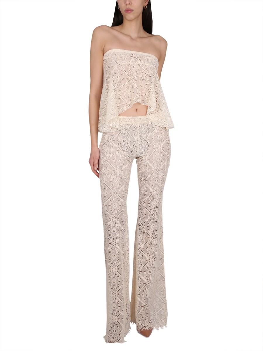 DSQUARED PANTALONE CON RICAMI