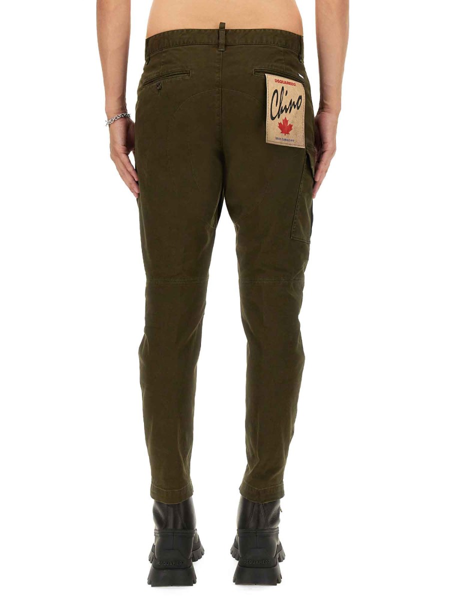 DSQUARED PANTALONE IN COTONE