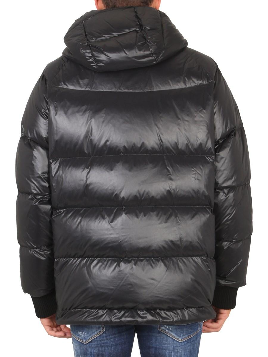 DSQUARED PIUMINO CON STAMPA LOGO IN NYLON