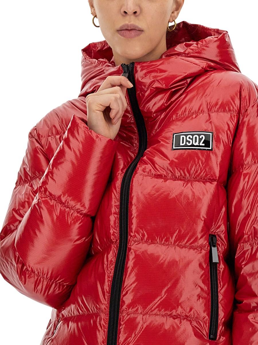 DSQUARED PIUMINO "ROCK YOUR ROAD" IN NYLON