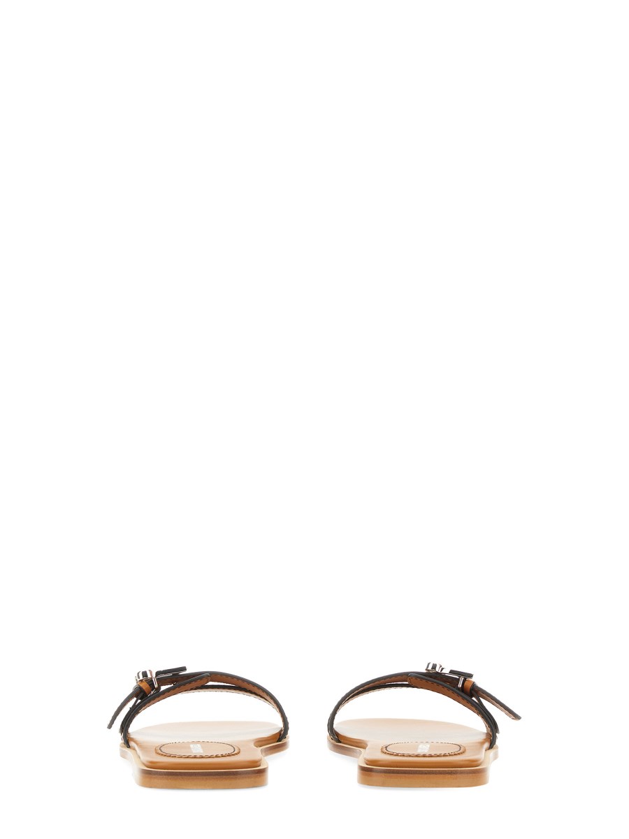 DSQUARED SANDALO D2 STATEMENT IN PELLE