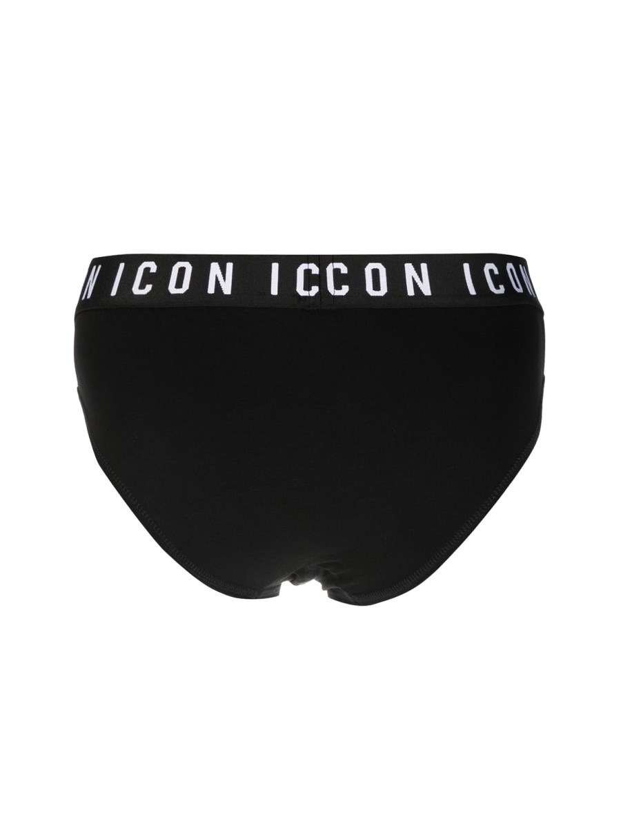 DSQUARED SLIP BE ICON IN COTONE