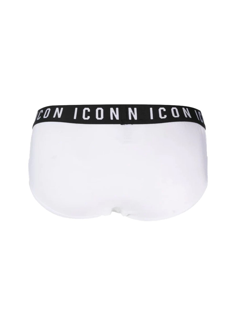 DSQUARED SLIP BE ICON IN COTONE