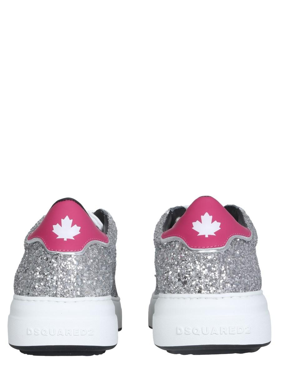 DSQUARED SNEAKER BUMPER CON GLITTER