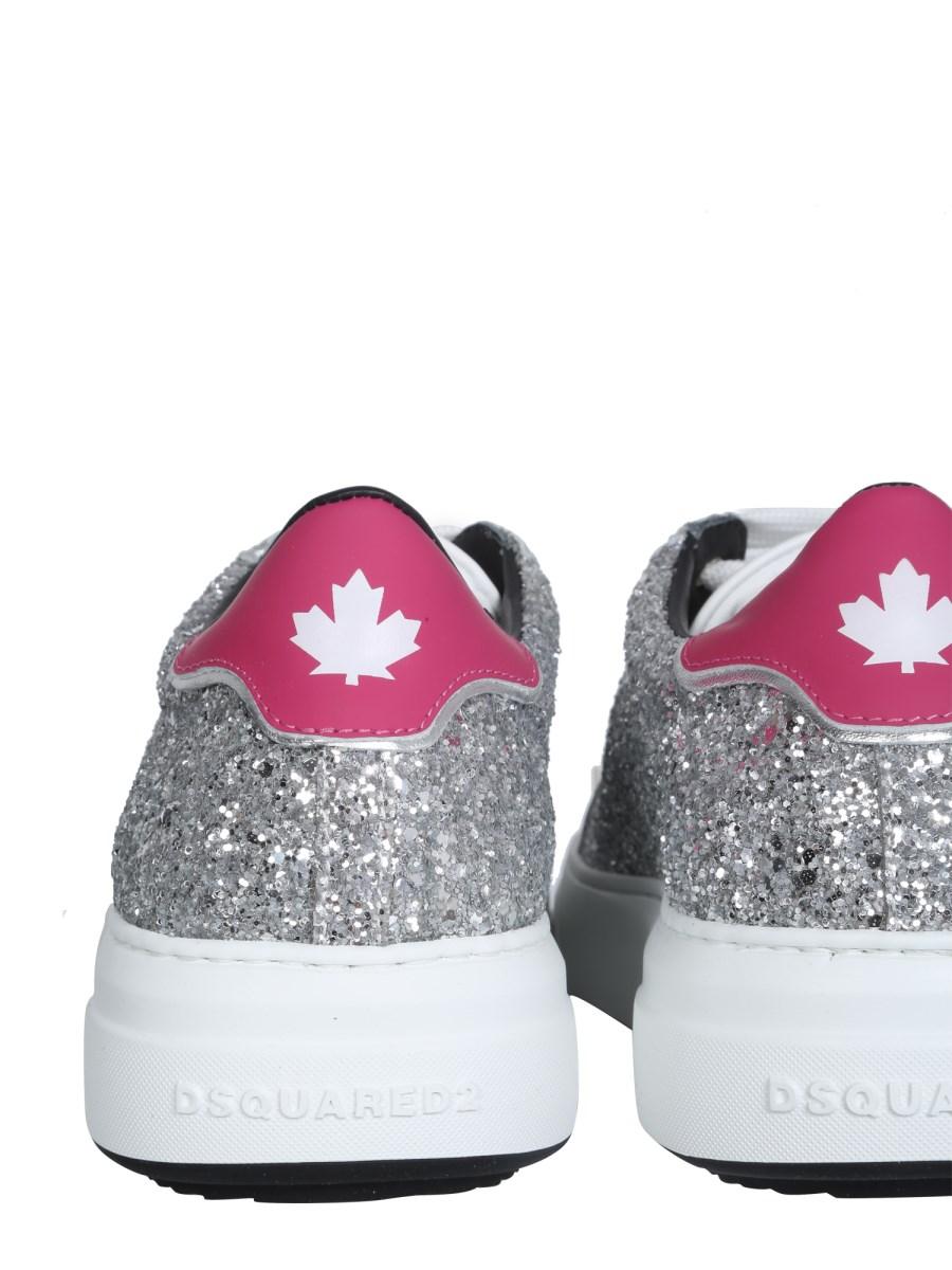 DSQUARED SNEAKER BUMPER CON GLITTER