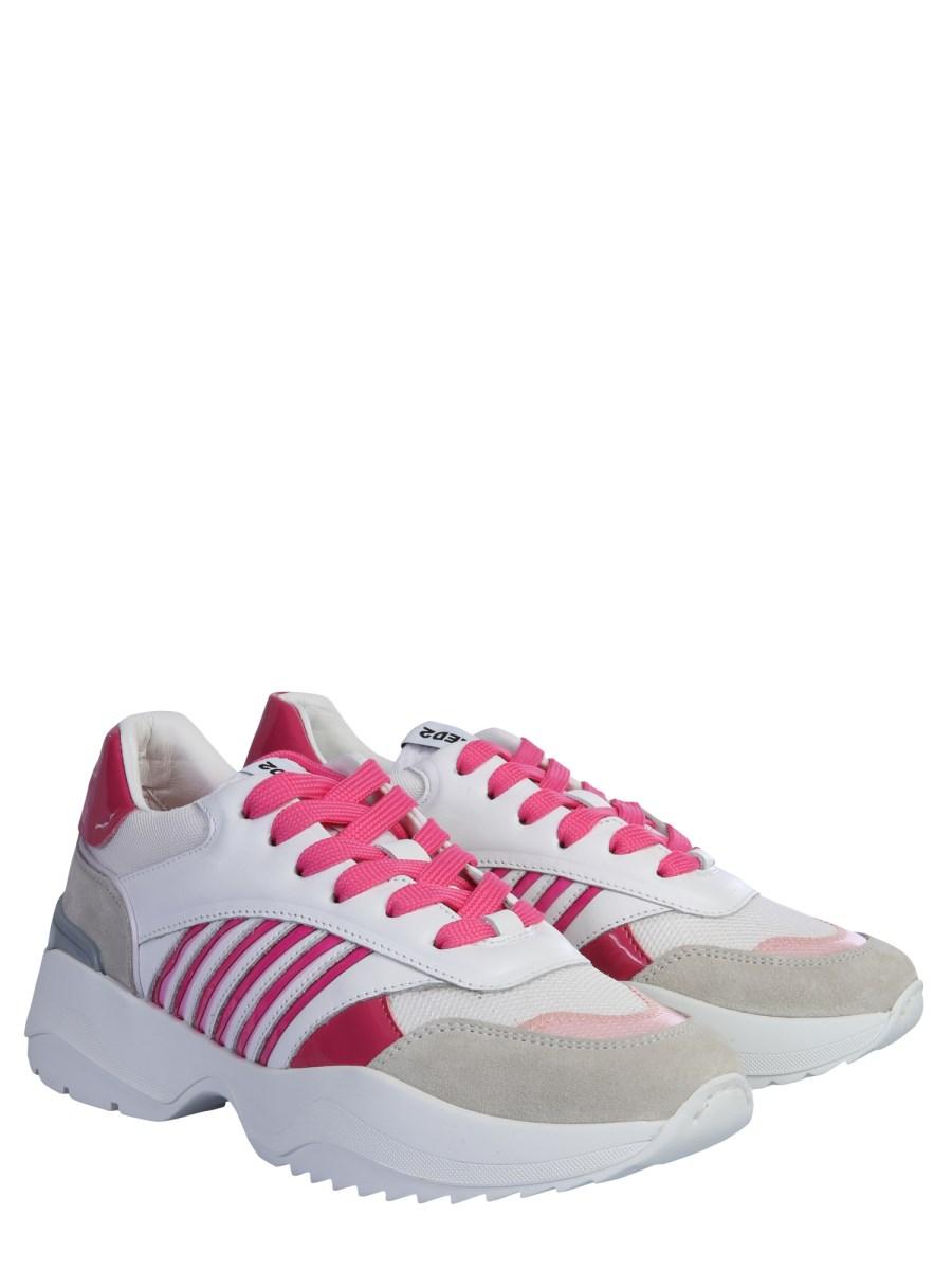 DSQUARED SNEAKER "D24" IN PELLE