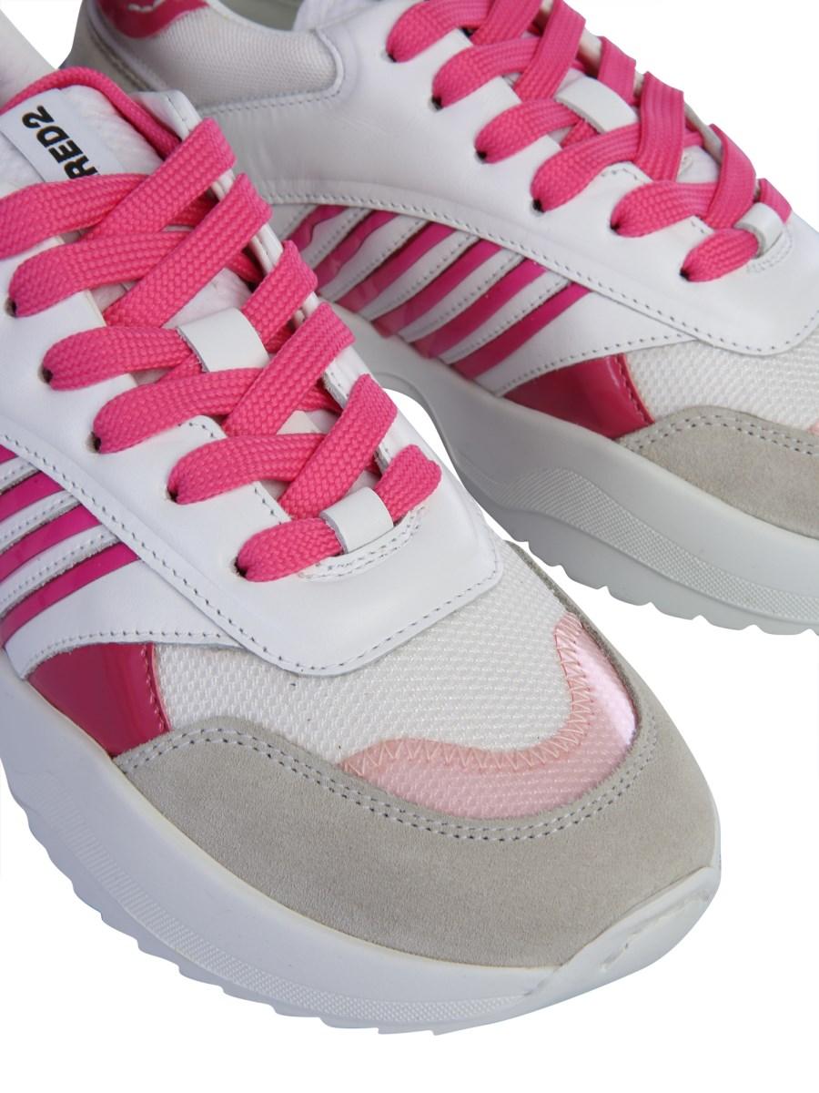 DSQUARED SNEAKER "D24" IN PELLE