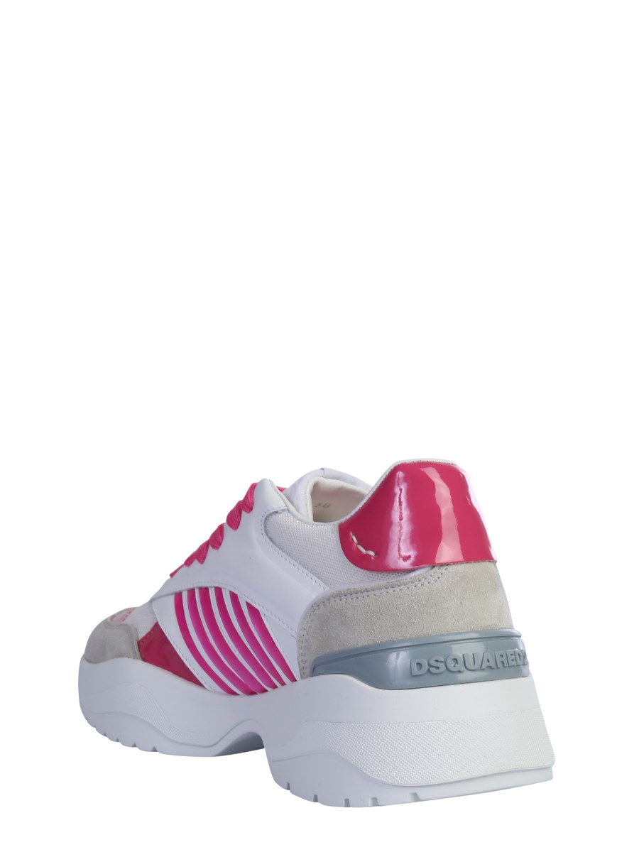 DSQUARED SNEAKER "D24" IN PELLE