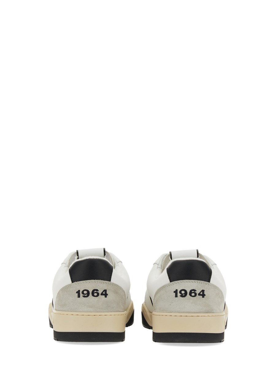 DSQUARED SNEAKER IN PELLE CON LOGO