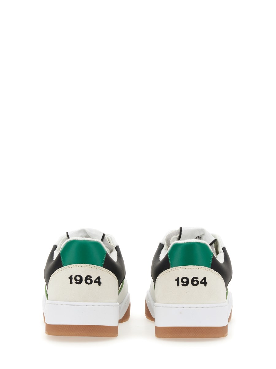 DSQUARED SNEAKER IN PELLE CON LOGO