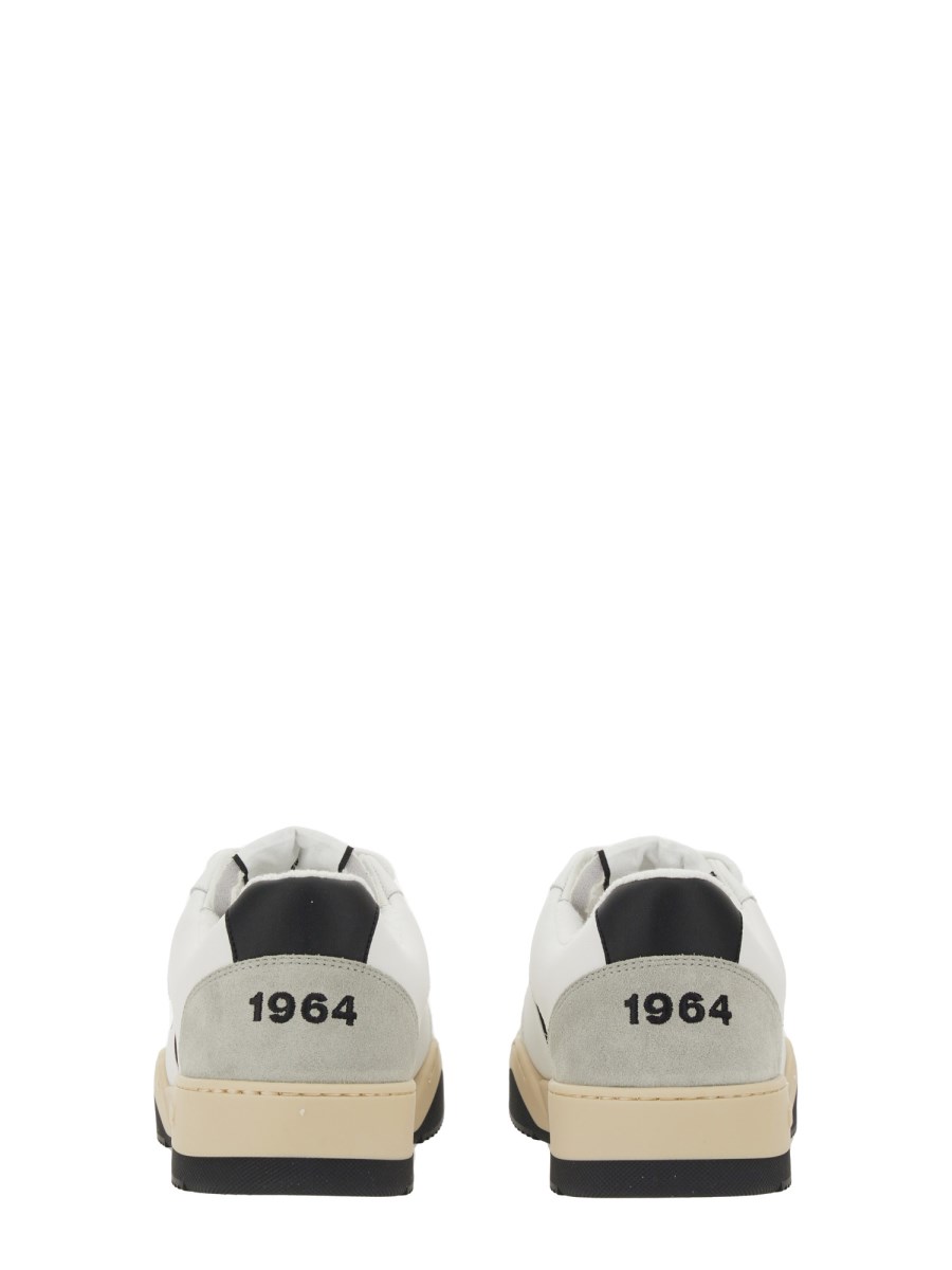 DSQUARED SNEAKER IN PELLE CON LOGO