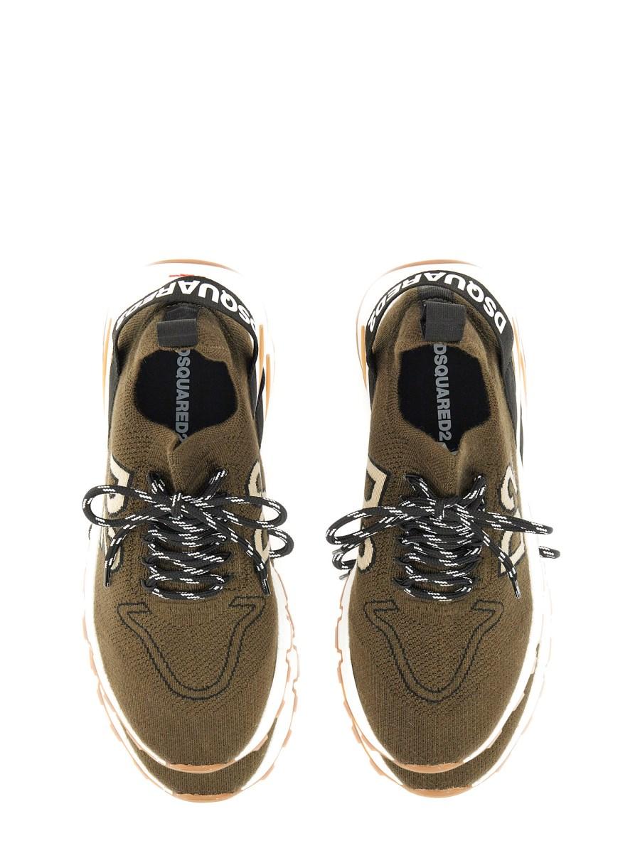 DSQUARED SNEAKER RUN DS2 IN MAGLIA STRETCH