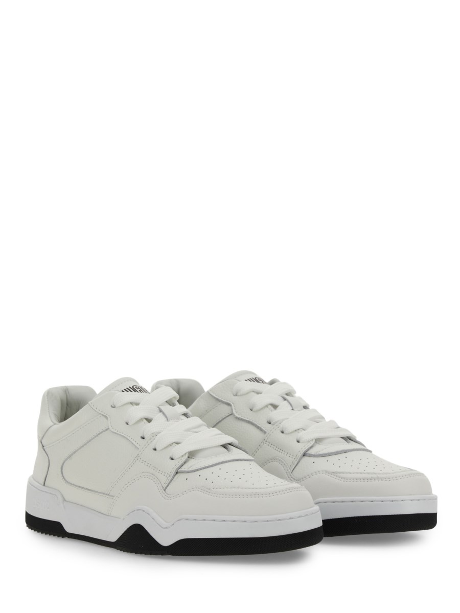 DSQUARED SNEAKER SPIKER IN PELLE