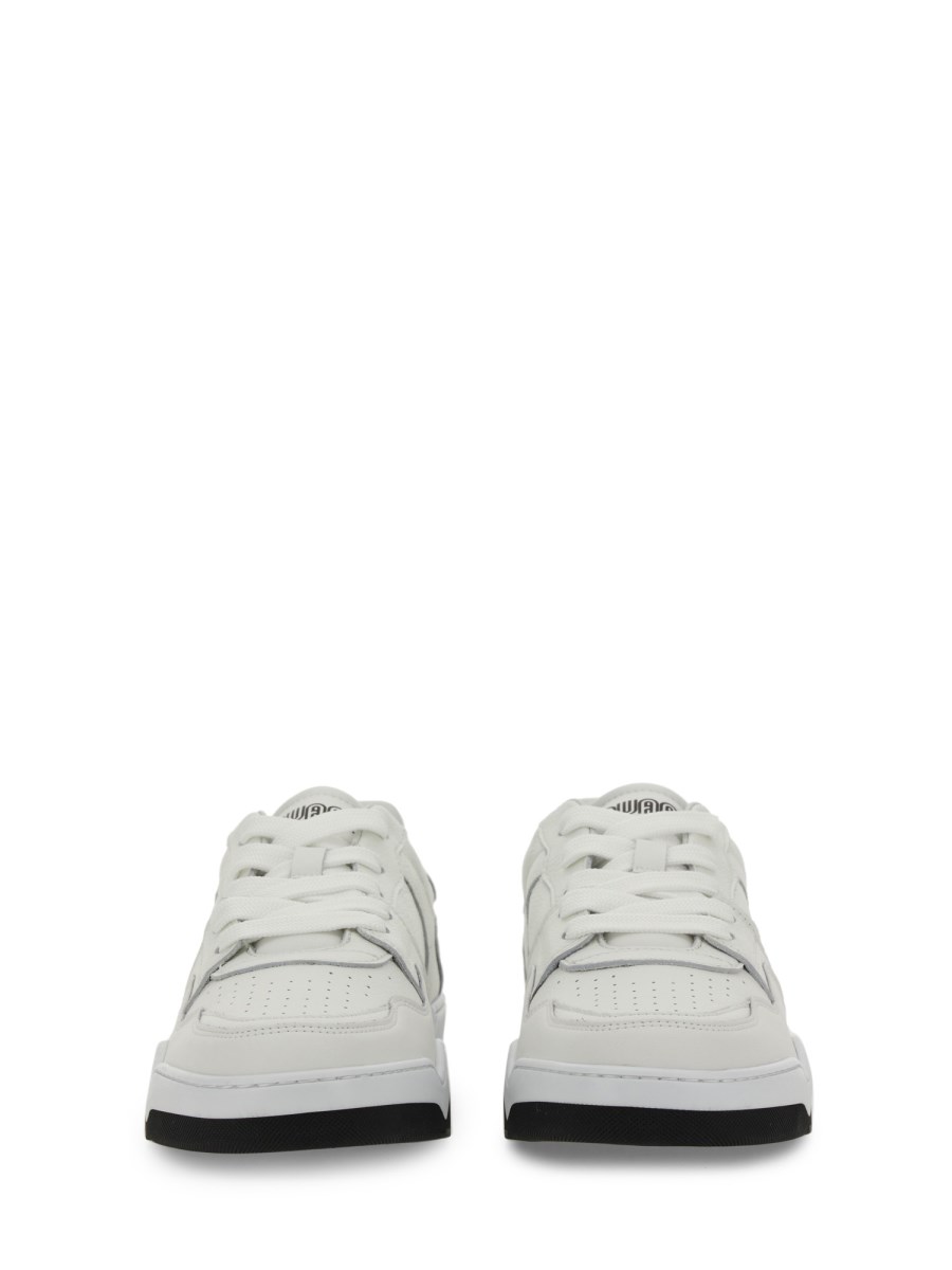 DSQUARED SNEAKER SPIKER IN PELLE