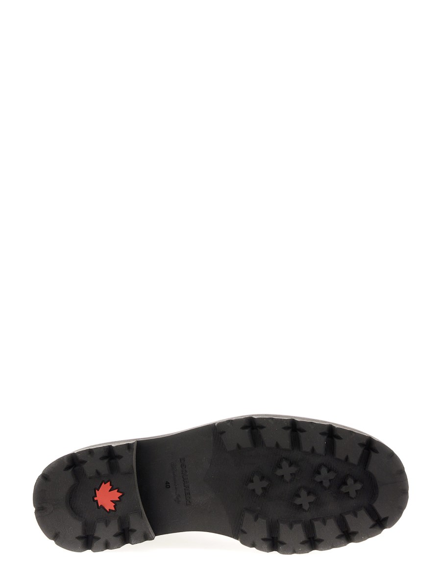 DSQUARED STIVALE ANKLE IN PELLE