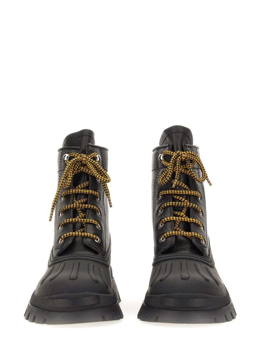 DSQUARED STIVALE CANADIAN IN PELLE