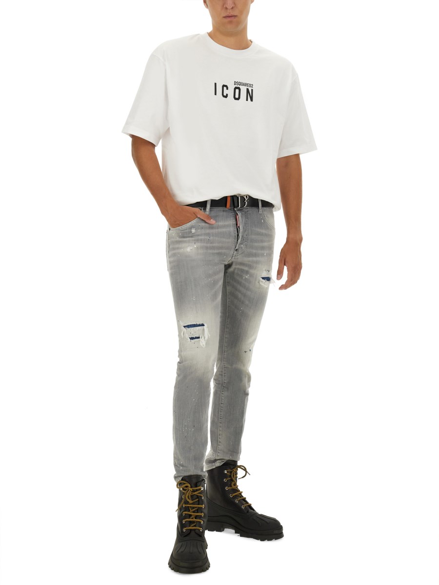 DSQUARED T-SHIRT CON LOGO