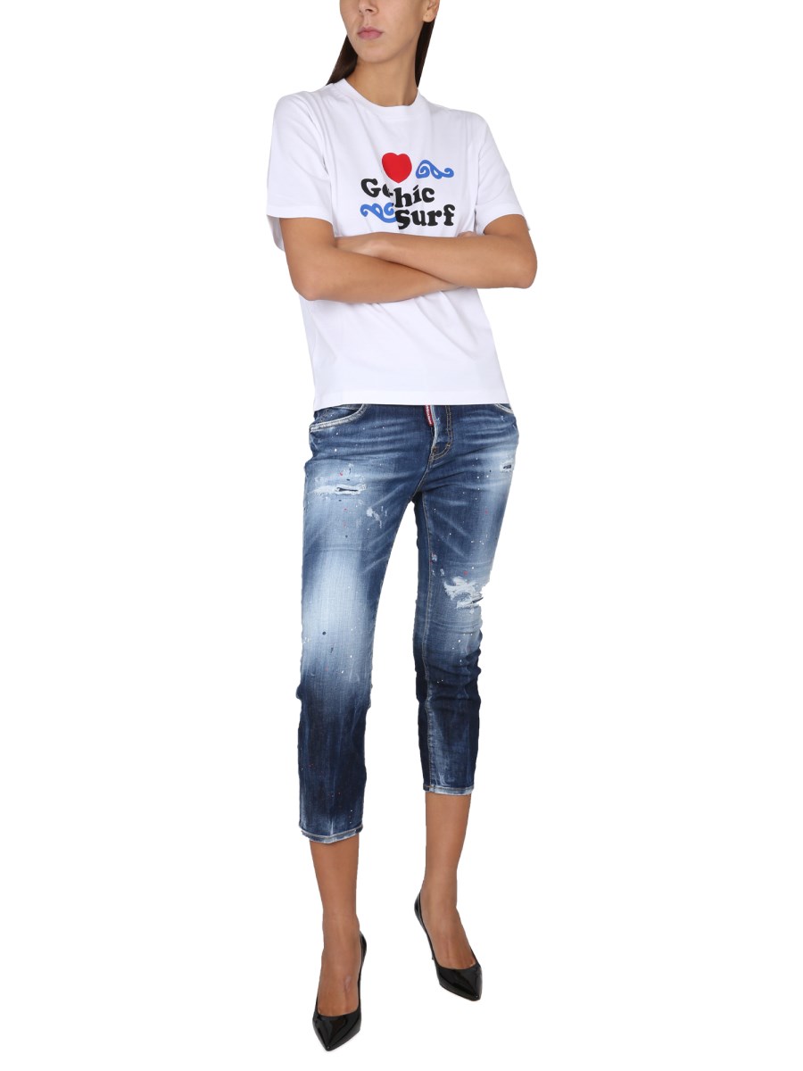 DSQUARED T-SHIRT CON LOGO