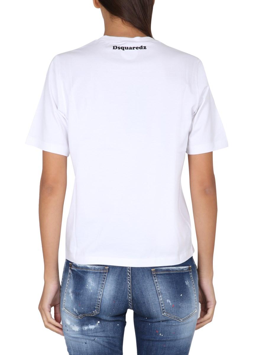 DSQUARED T-SHIRT CON LOGO
