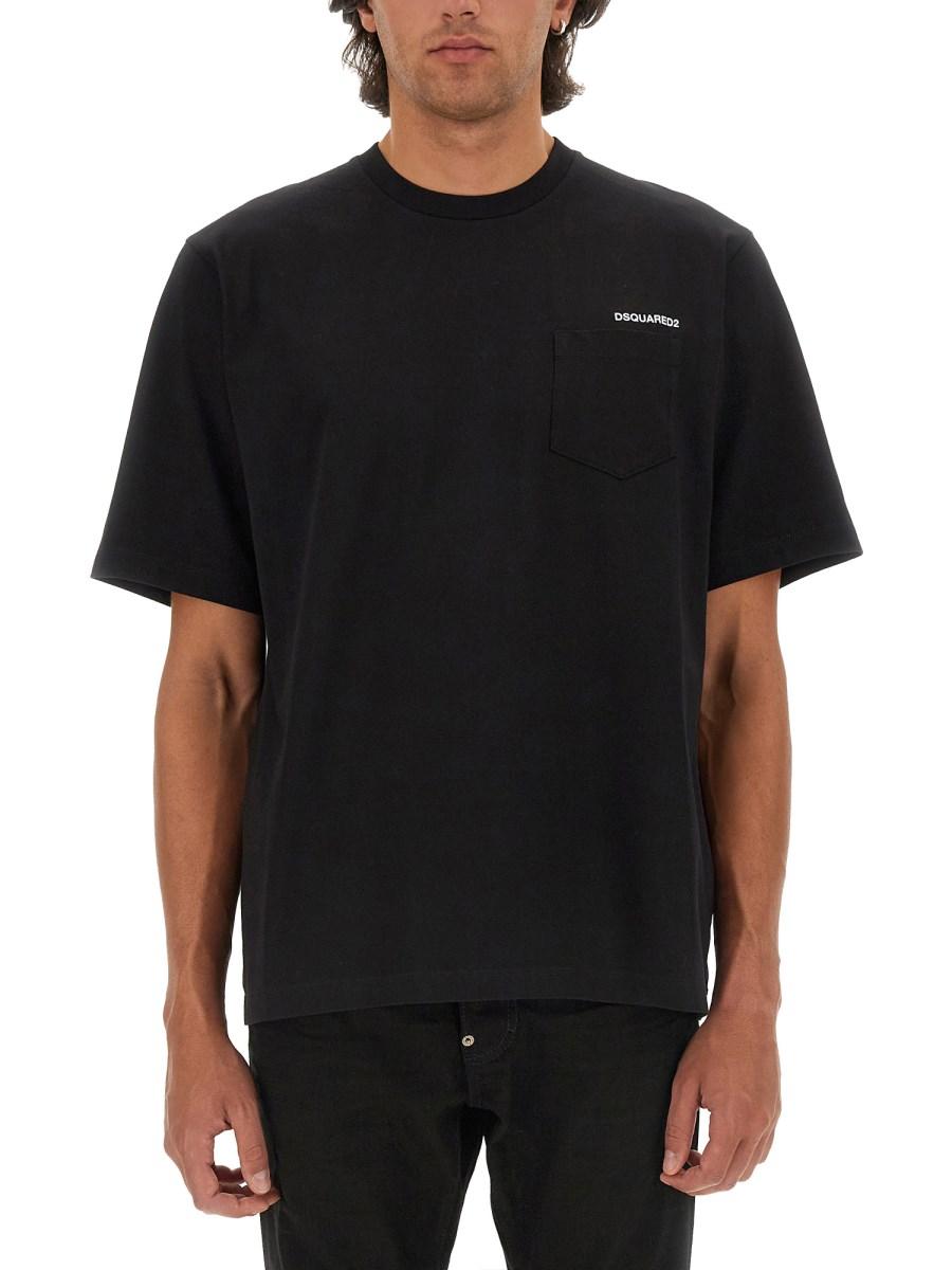 DSQUARED T-SHIRT CON LOGO