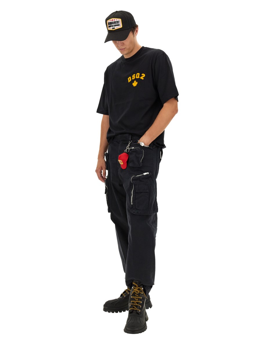 DSQUARED T-SHIRT CON LOGO