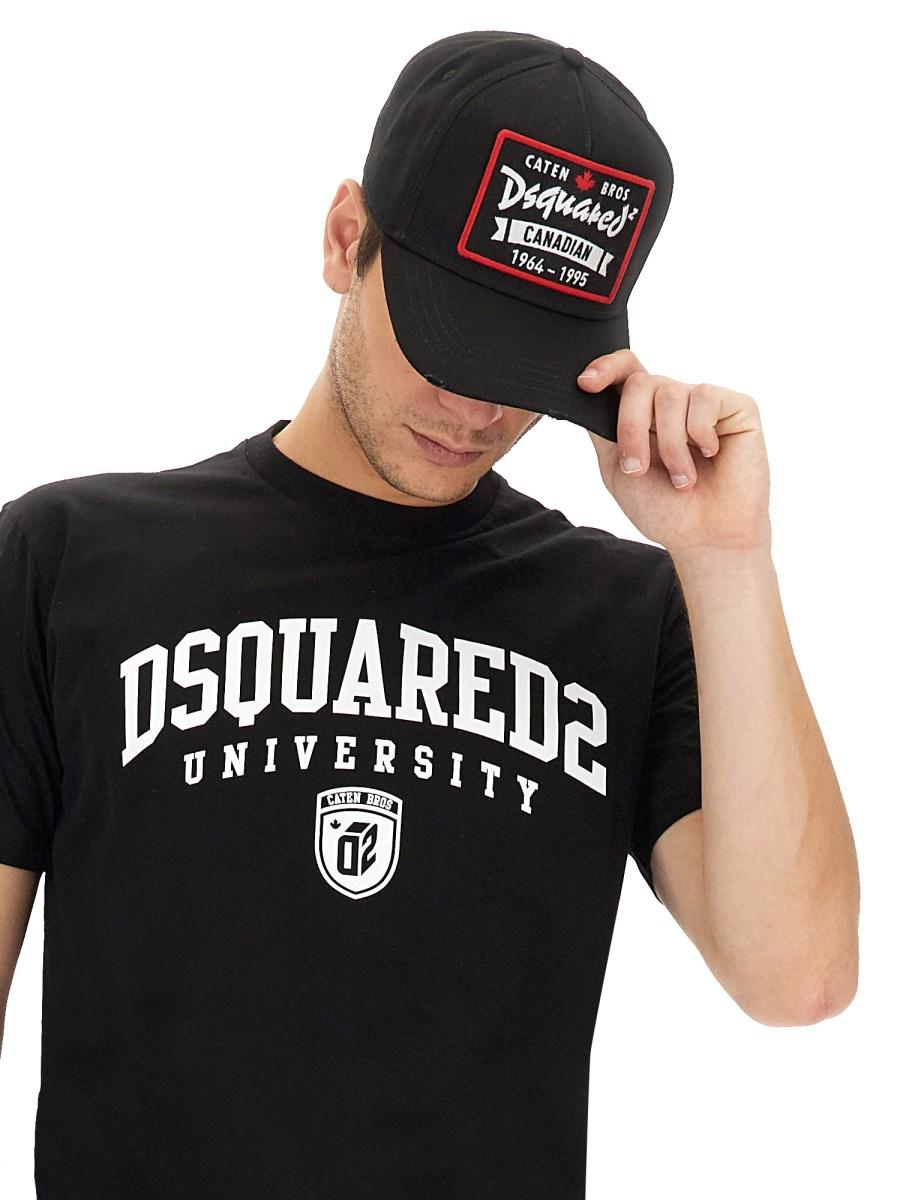 DSQUARED T-SHIRT COOL FIT IN JERSEY DI COTONE