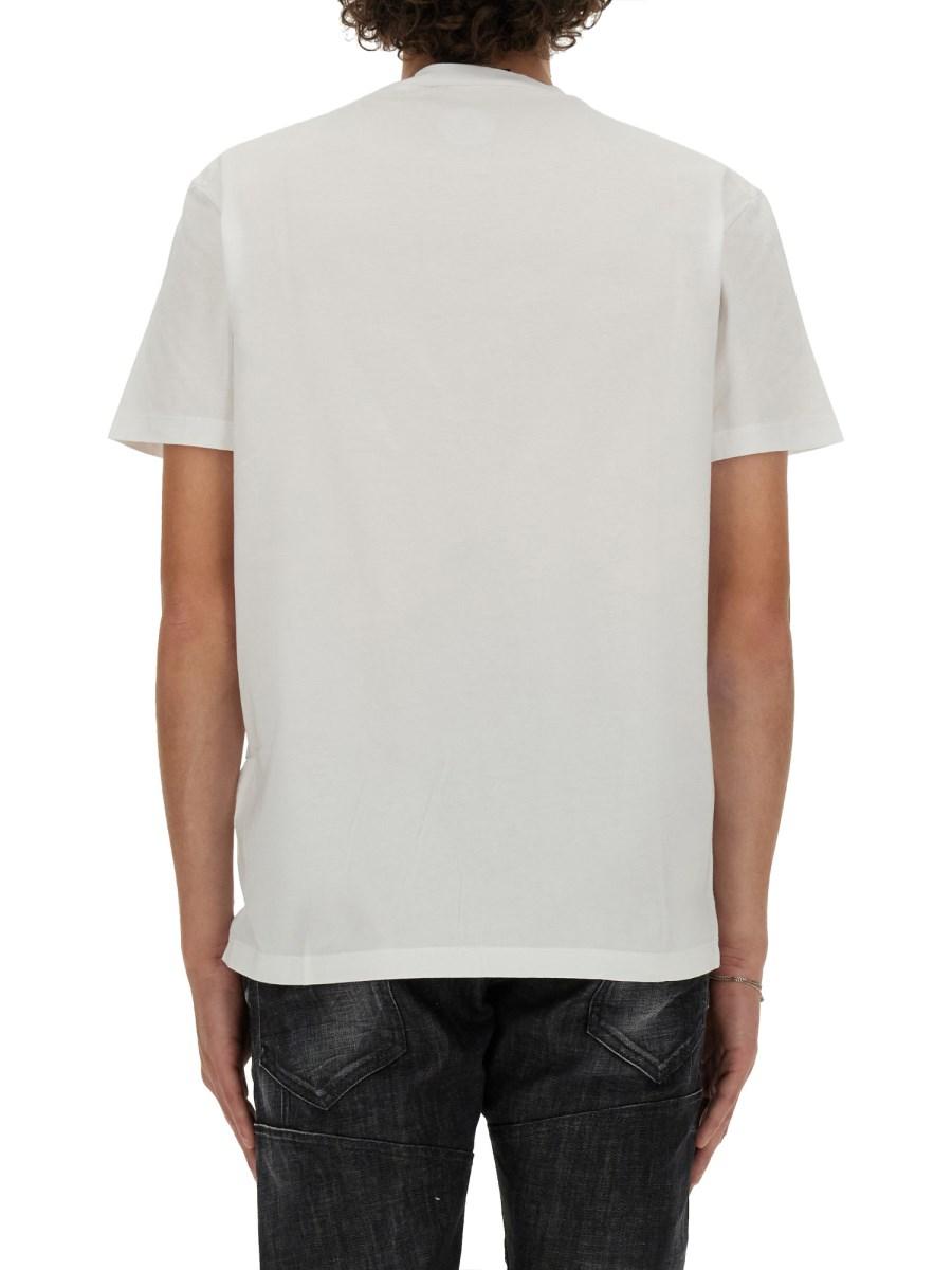 DSQUARED T-SHIRT COOL FIT IN JERSEY DI COTONE