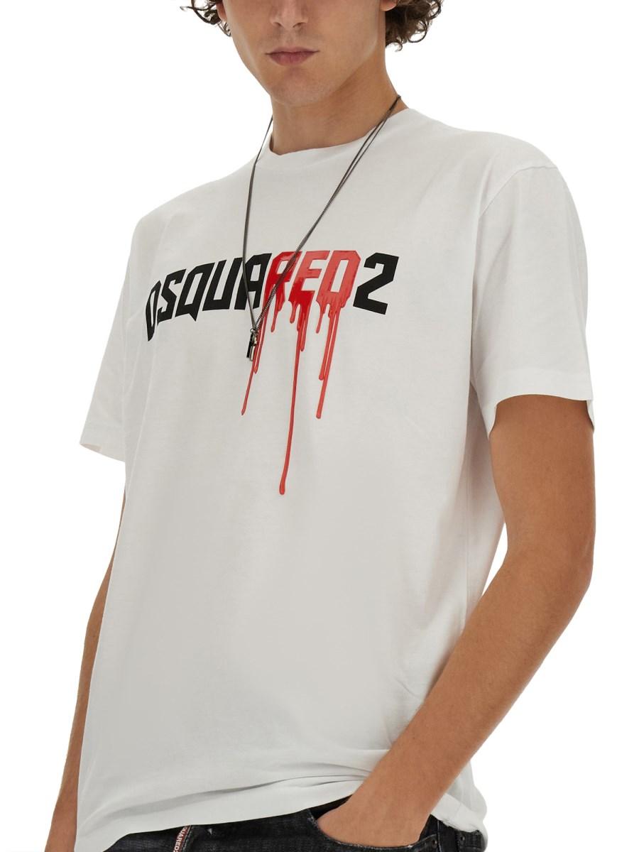DSQUARED T-SHIRT COOL FIT IN JERSEY DI COTONE