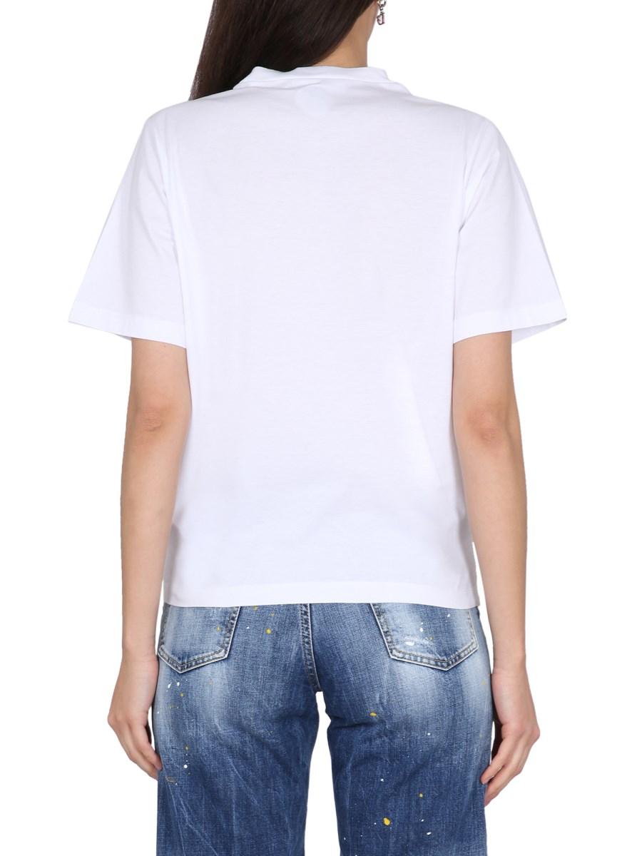 DSQUARED T-SHIRT ICON GAME LOVER