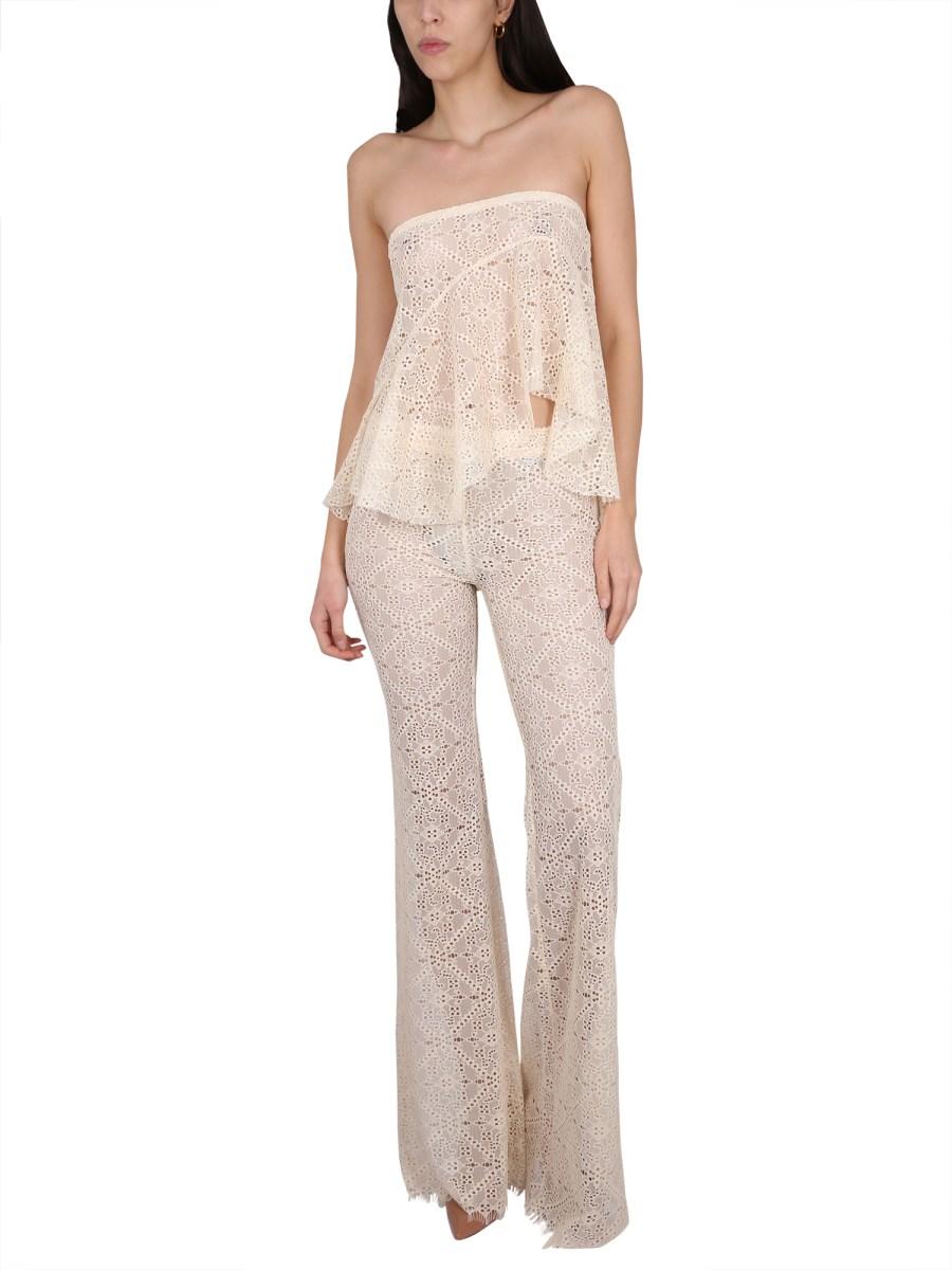 DSQUARED TOP IBIZA CON VOLANT