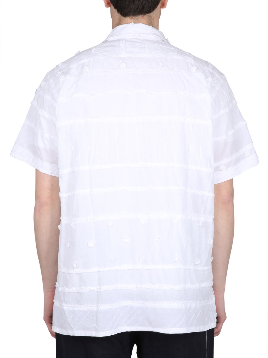 ENGINEERED GARMENTS CAMICIA CON RICAMI IN COTONE