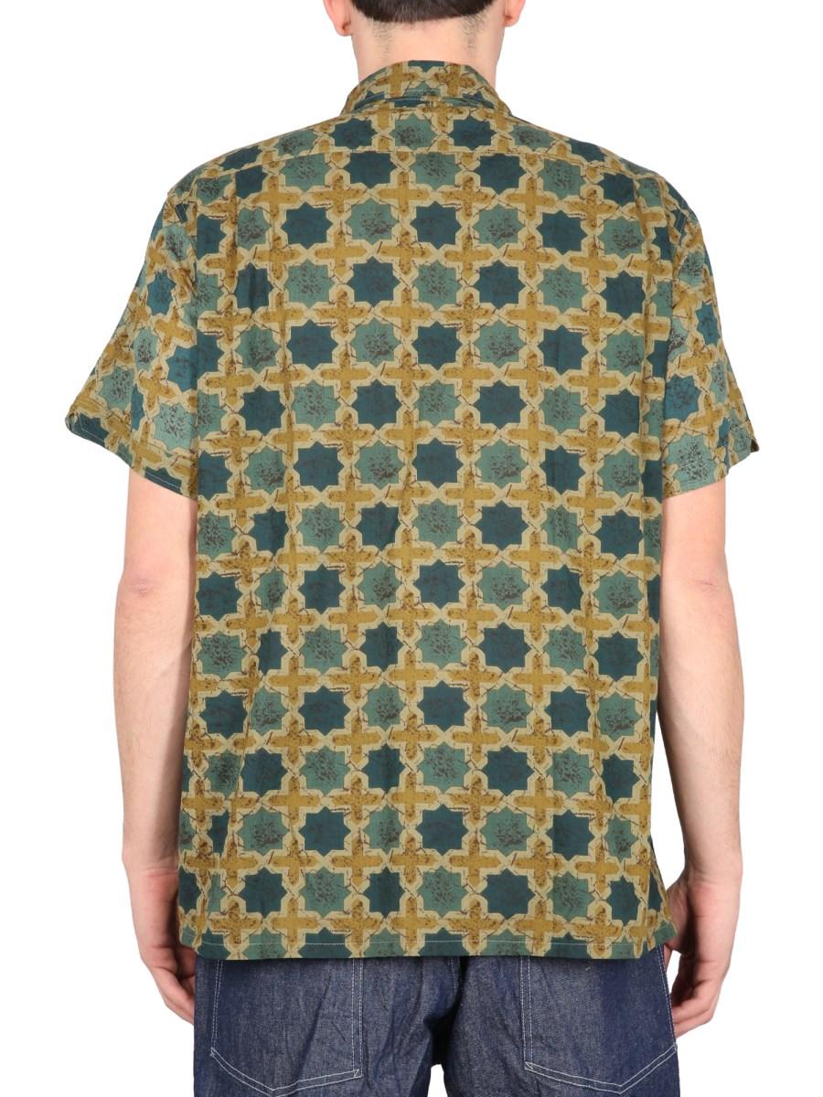 ENGINEERED GARMENTS CAMICIA IN COTONE CON STAMPA