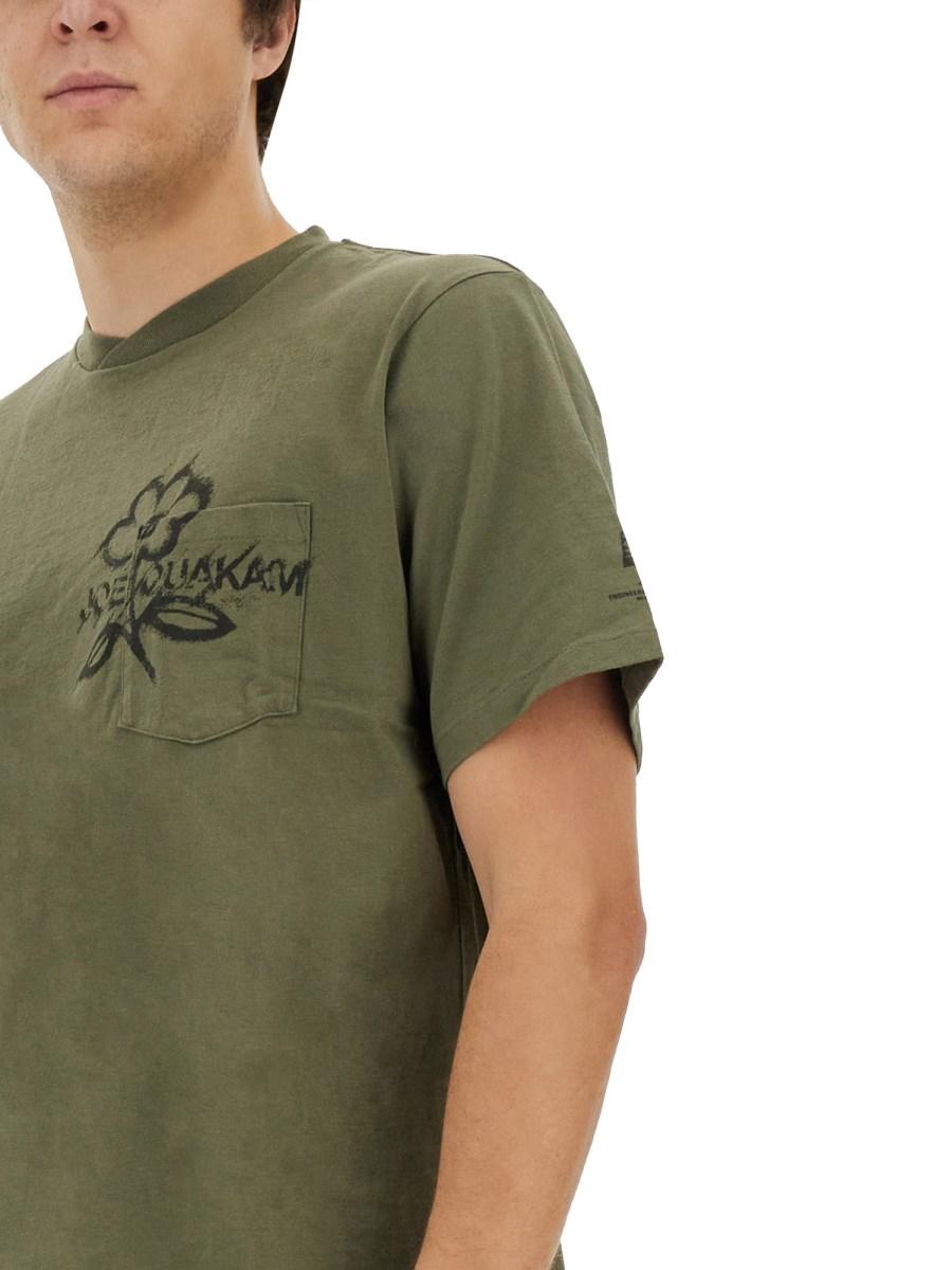 ENGINEERED GARMENTS T-SHIRT IN COTONE
