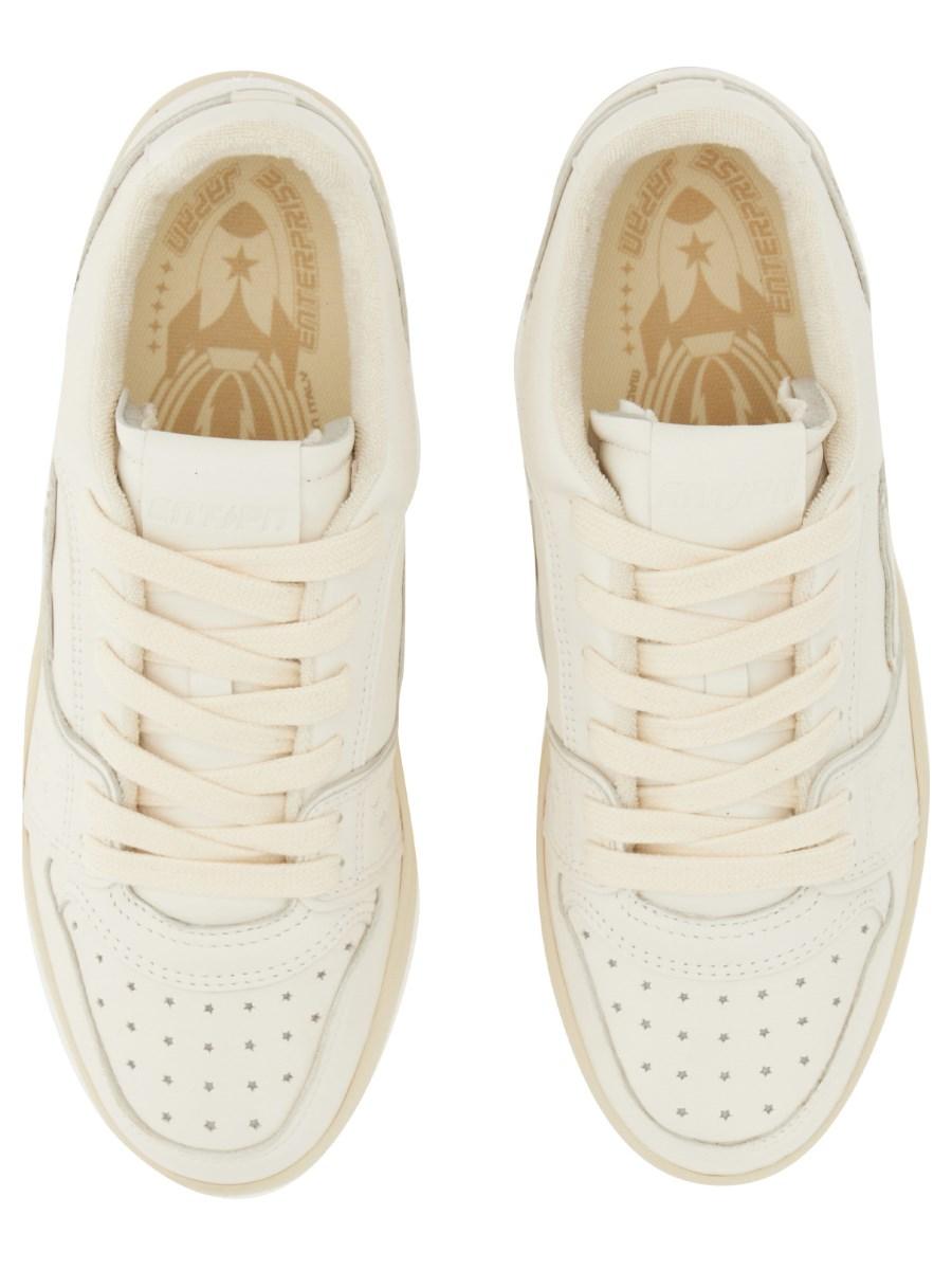 ENTERPRISE JAPAN SNEAKER EJ PROJECT IN PELLE