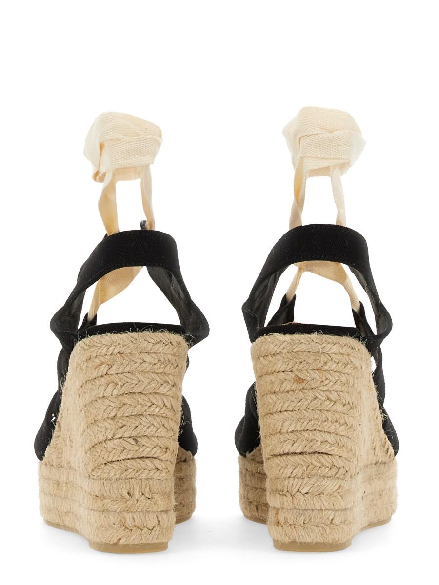 CASTANER ESPADRILLA BALTA/8ED/053 IN TELA DI COTONE