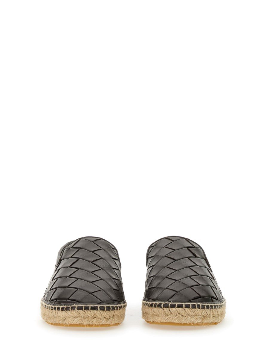 BOTTEGA VENETA ESPADRILLA CON MOTIVO INTRECCIO IN PELLE