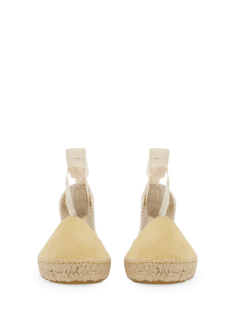 MANEBI ESPADRILLA VALENCIANA L'AVANA IN COTONE CROCHET