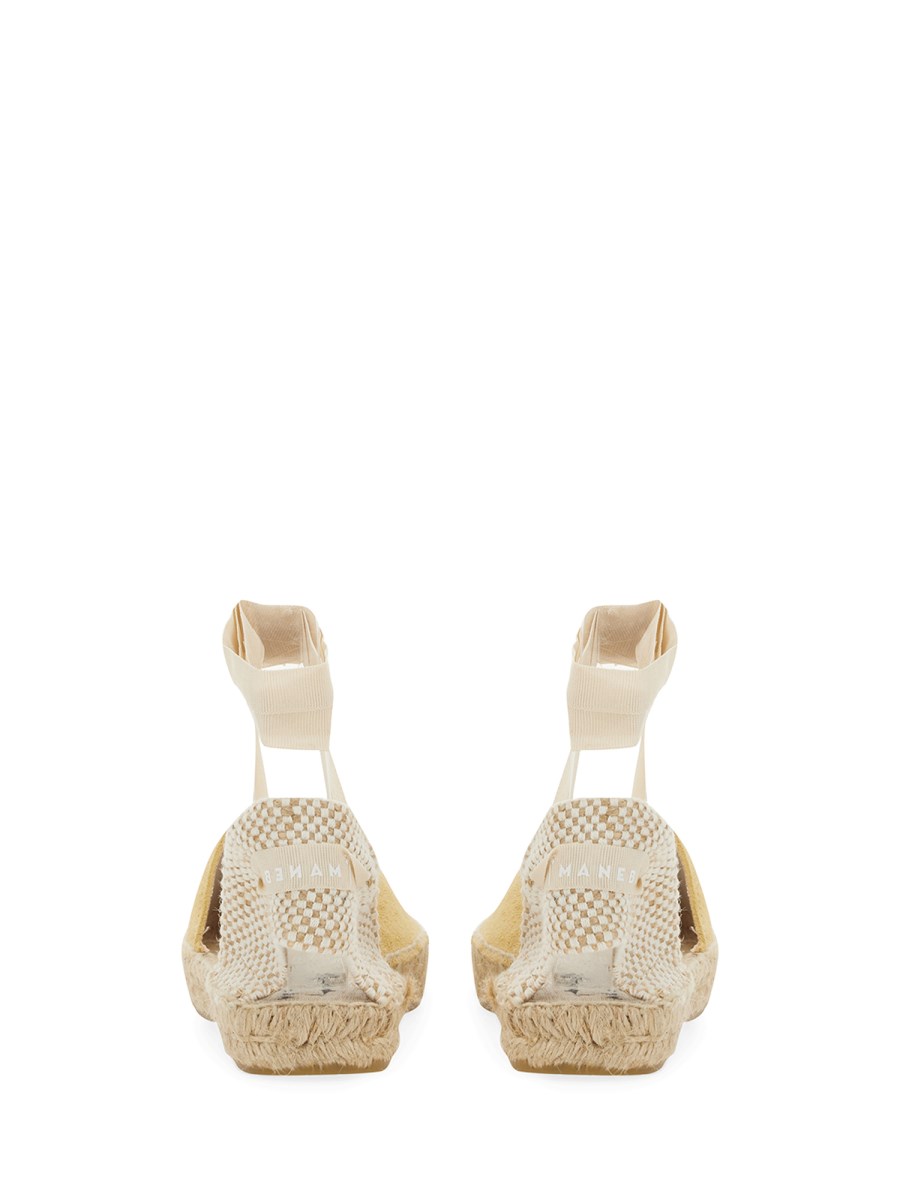 MANEBI ESPADRILLA VALENCIANA L'AVANA IN COTONE CROCHET