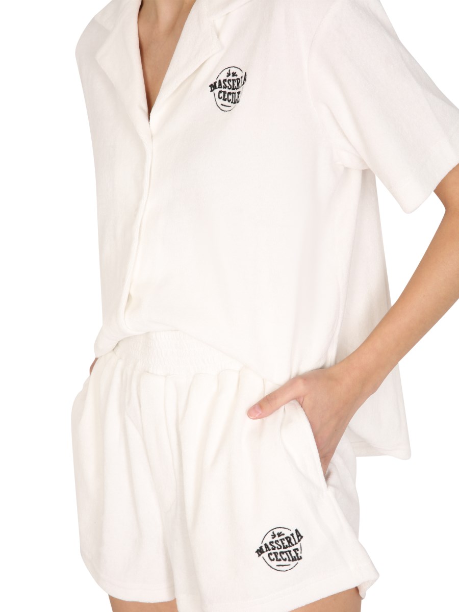 ÊTRE CÉCILE CAMICIA IN COTONE CON RICAMO