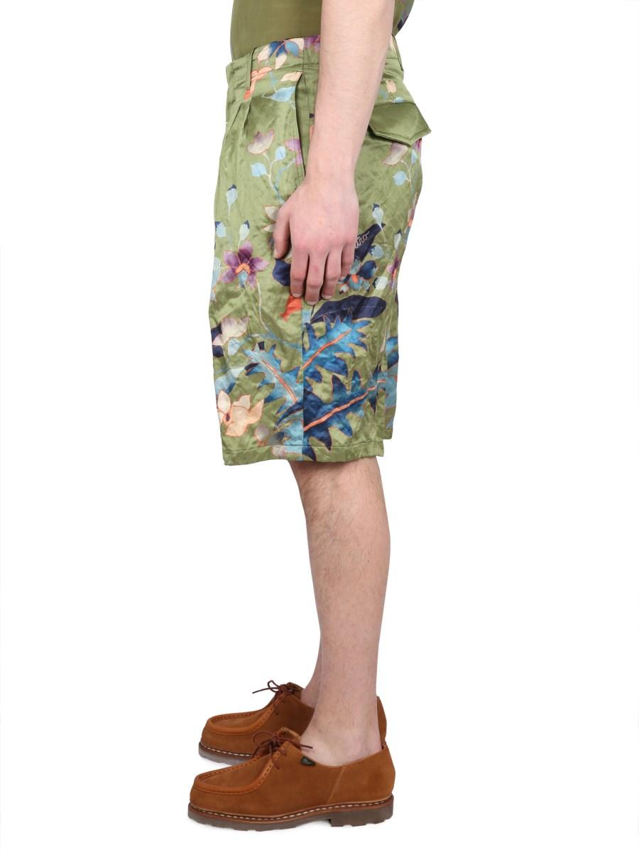 ETRO BERMUDA CON STAMPA FLORAL