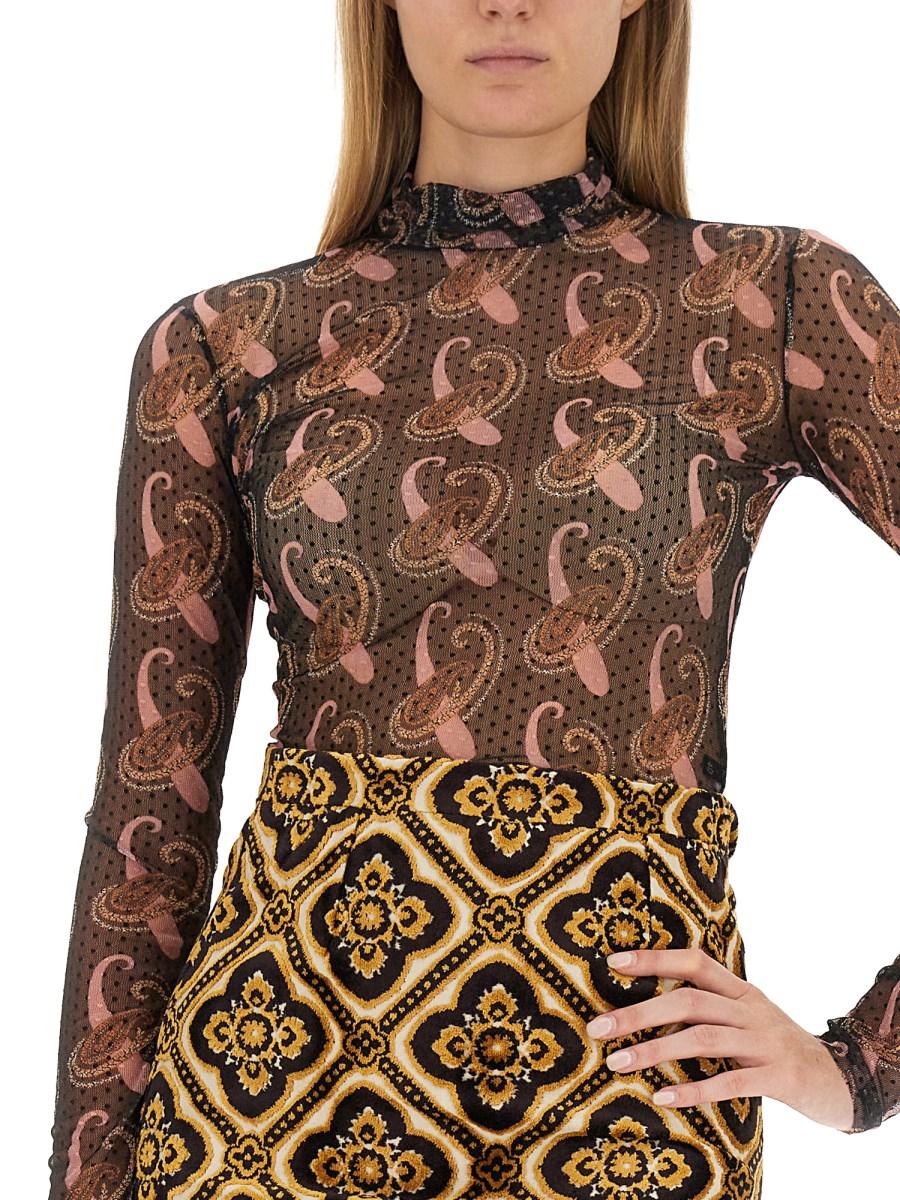ETRO BODY CON STAMPA PAISLEY