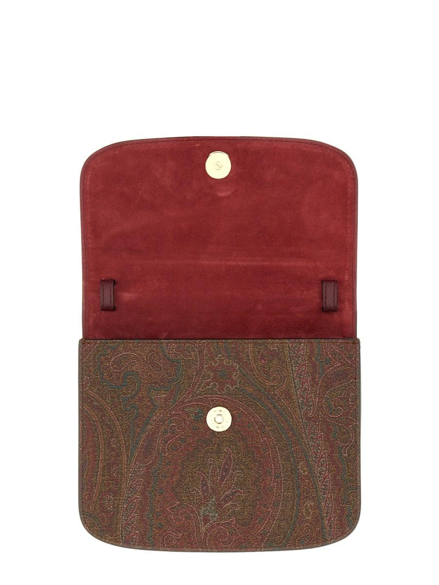 ETRO BORSA ESSENTIAL GRANDE IN TELA SPALMATA