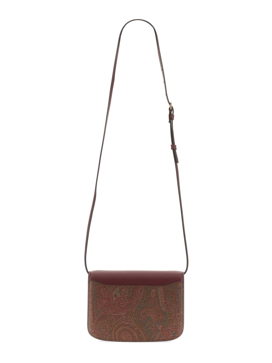 ETRO BORSA ESSENTIAL PICCOLA IN TELA SPALMATA