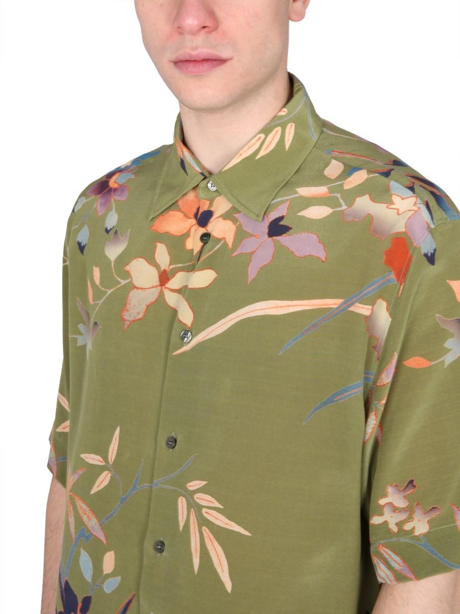 ETRO CAMICIA CON STAMPA FIORI