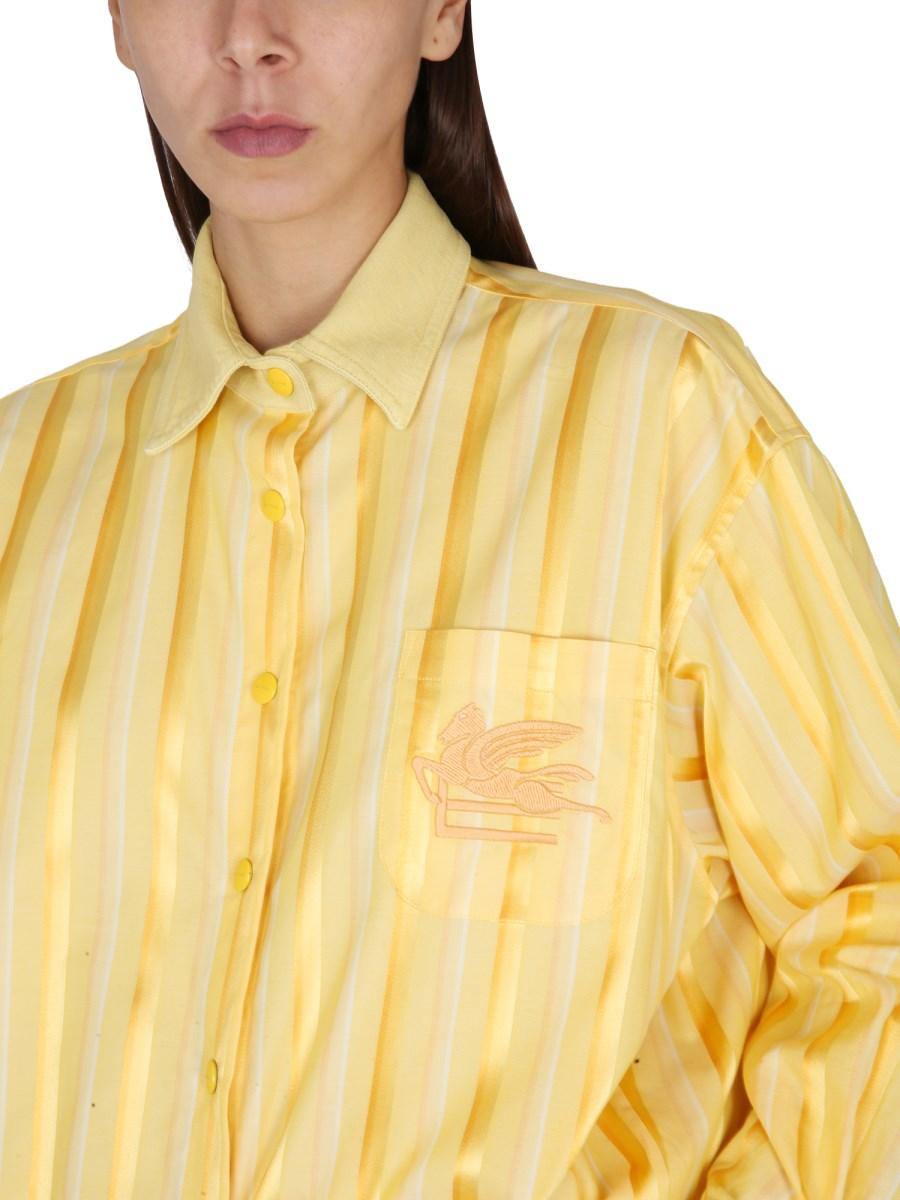 ETRO CAMICIA IN MISTO SETA