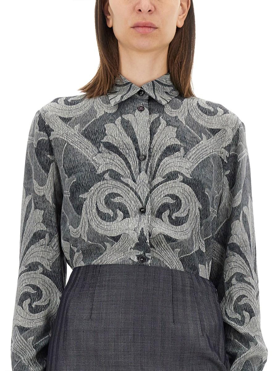 ETRO CAMICIA IN SETA CON STAMPA